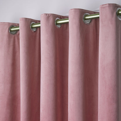 Montrose Eyelet Curtains in Blush