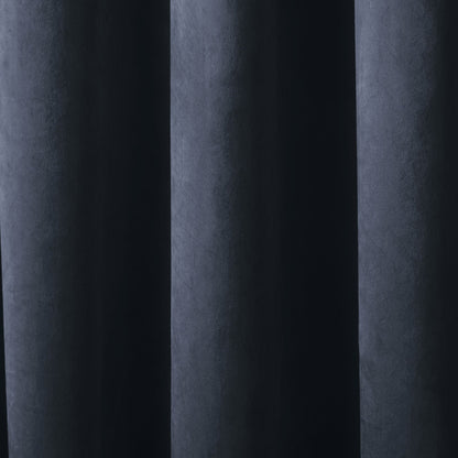Montrose Eyelet Curtains in Navy