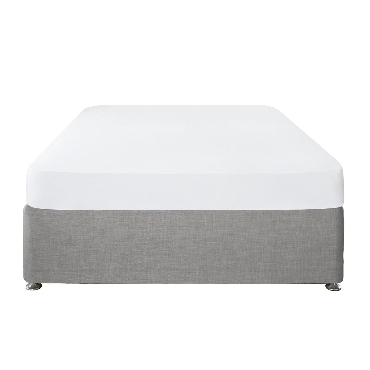Plain Dye 32cm Deep Fitted Bed Sheet in White