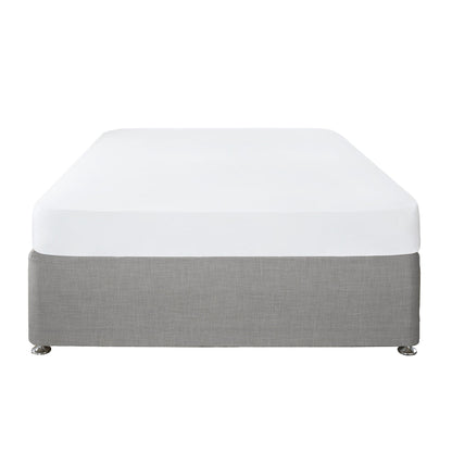 Plain Dye 32cm Deep Fitted Bed Sheet in White