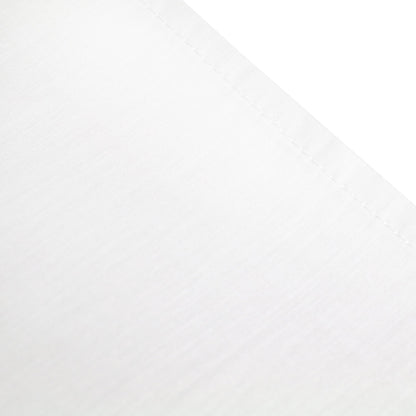 Plain Dye 32cm Deep Fitted Bed Sheet in White