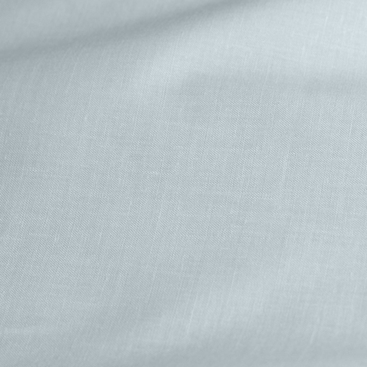 Plain Dyed Pair of Housewife Pillowcases in Duck Egg