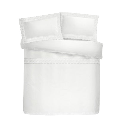 Renaissance Duvet Cover Set in White