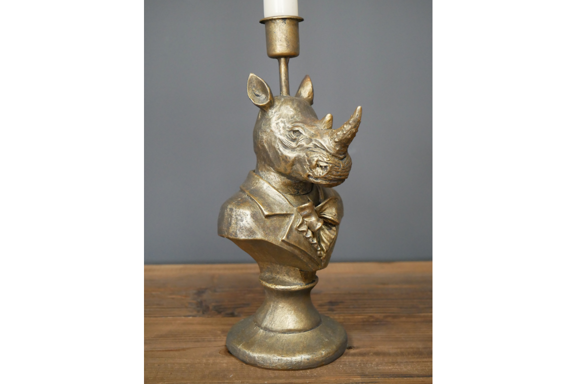 Rhino Candlestick Holder