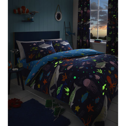 Sea Life Duvet Cover Set in Multicolour