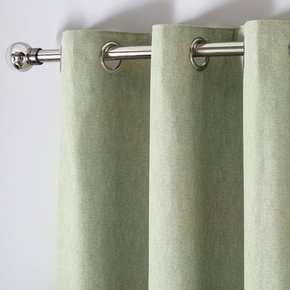 Sorbonne Eyelet Curtains in Green