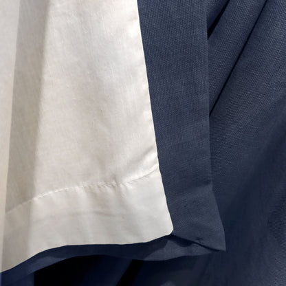 Sorbonne Eyelet Curtains in Navy