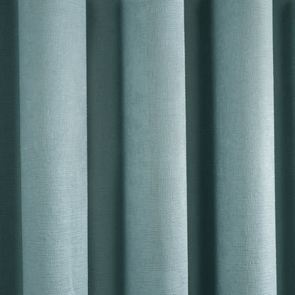 Strata Eyelet Curtains in Duck Egg