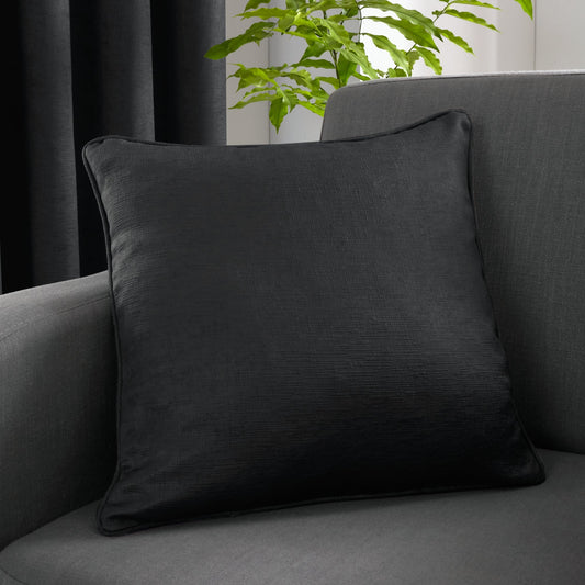 Strata Cushion in Black