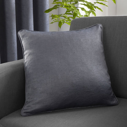 Strata Cushion in Charcoal
