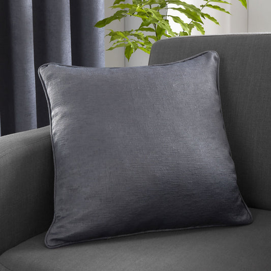 Strata Cushion in Charcoal