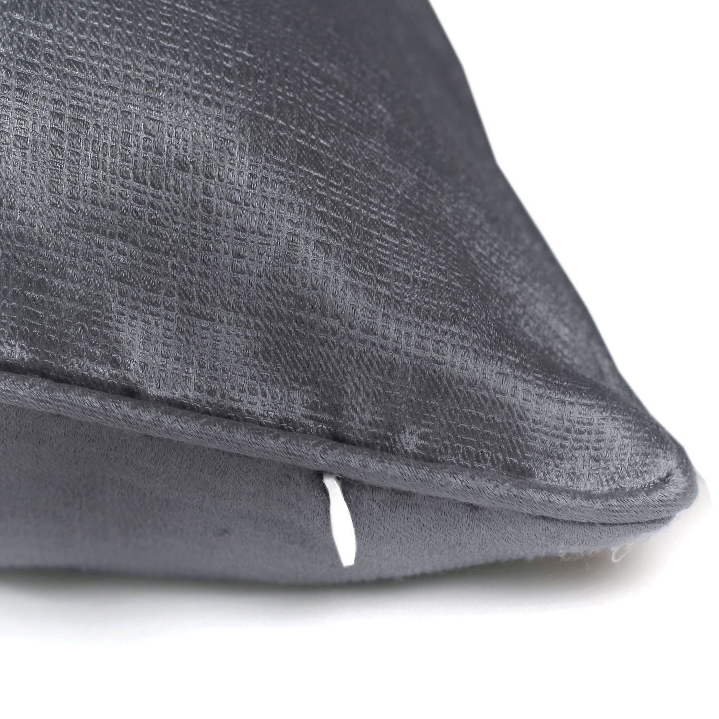 Strata Cushion in Charcoal
