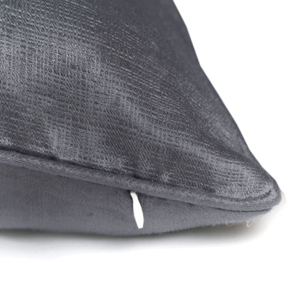 Strata Cushion in Charcoal