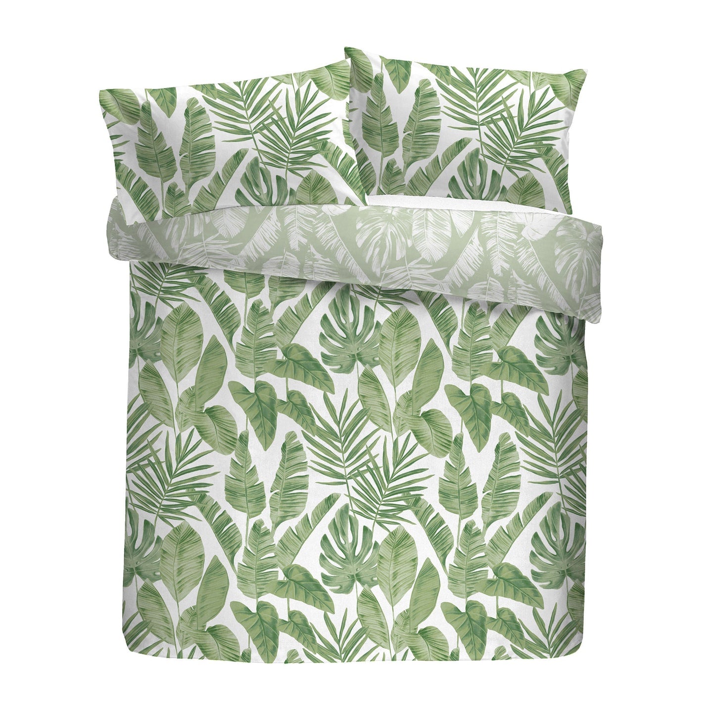 Tahiti Duvet Cover Set in Green