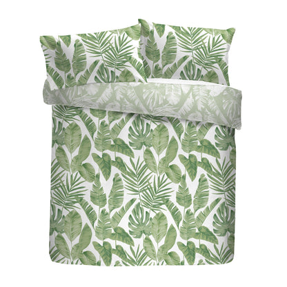 Tahiti Duvet Cover Set in Green