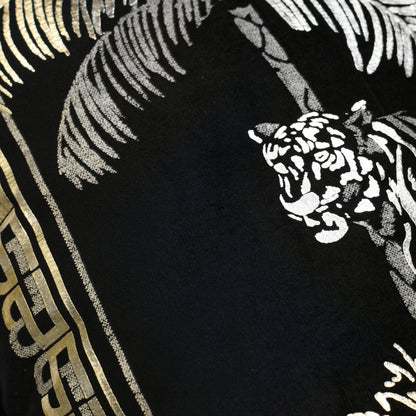 Tiger Tiger Cushion in Black