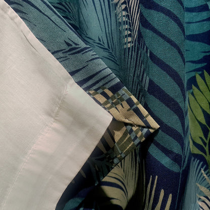 Tropical Eyelet Curtains in Multi