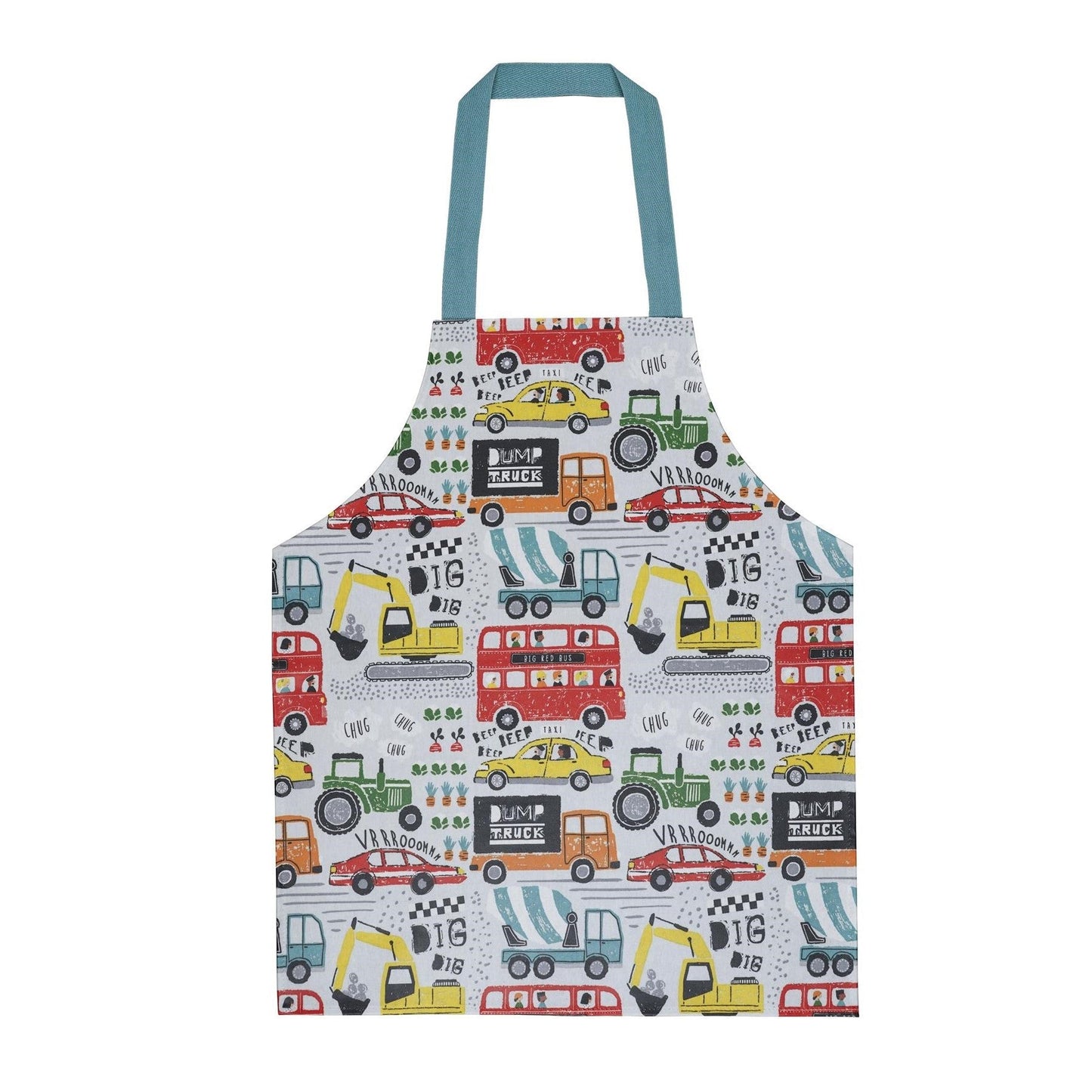 Just Keep Trucking Kids PVC Apron