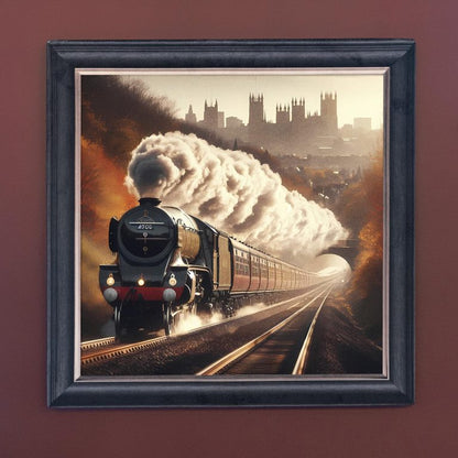 Escape to the Countryside – Velvet Illusion Print