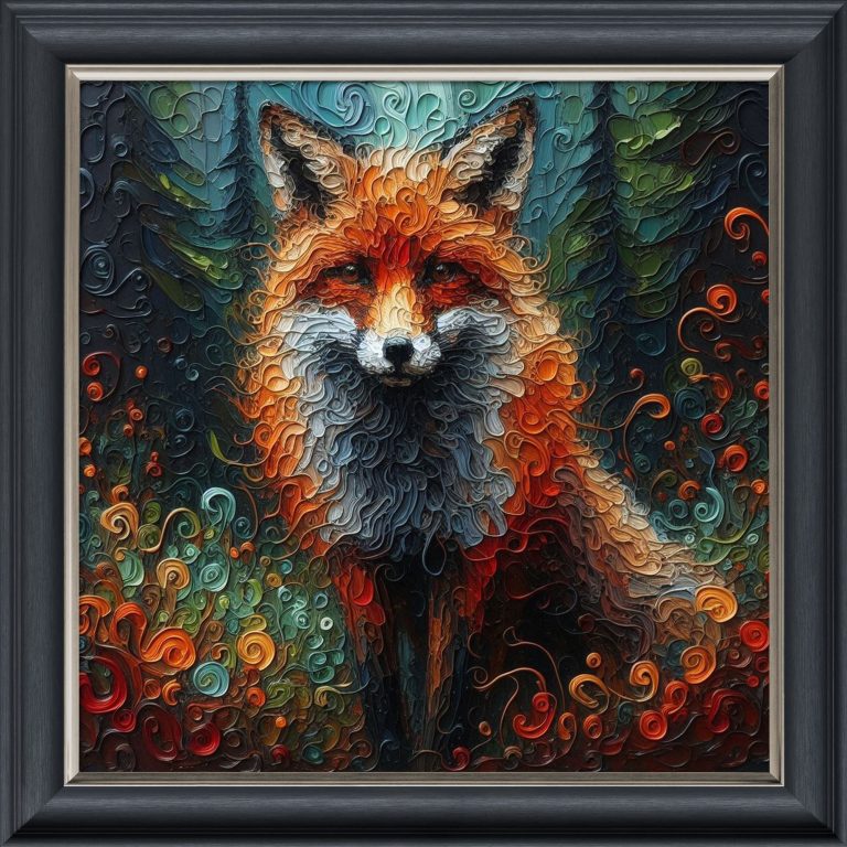 Fabulous Fox – Velvet Illusion Print
