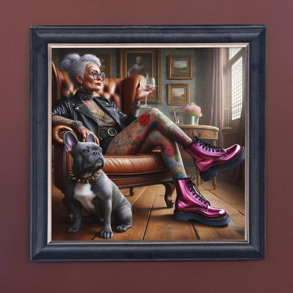 Fast Lane – Velvet Illusion Print