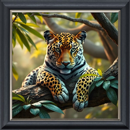 Spotted in a Tree – Velvet Illusion Print