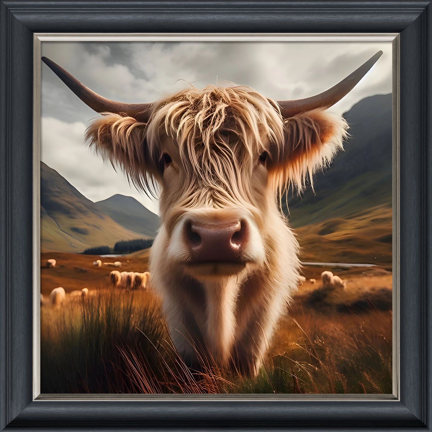 Mr Cow – Velvet Illusion Print