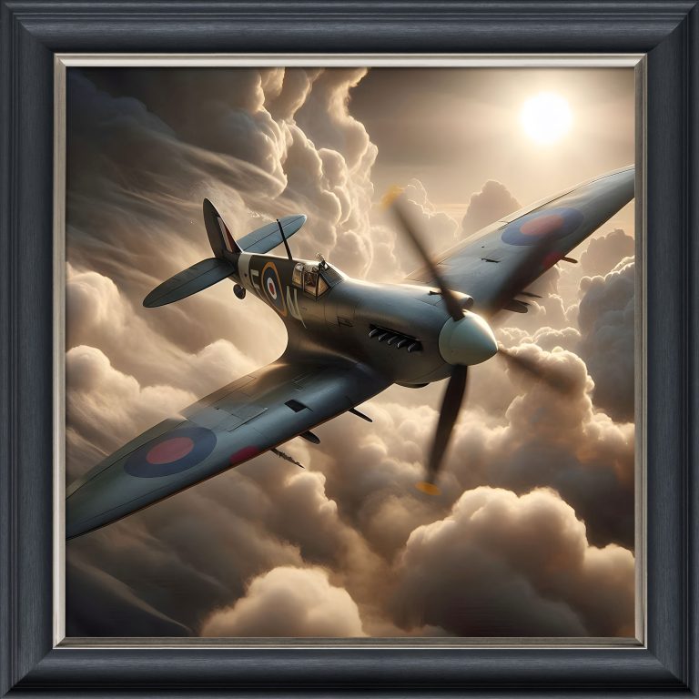 Spitfire – Velvet Illusion Print