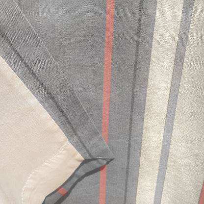 Whitworth Stripe Eyelet Curtains in Blush